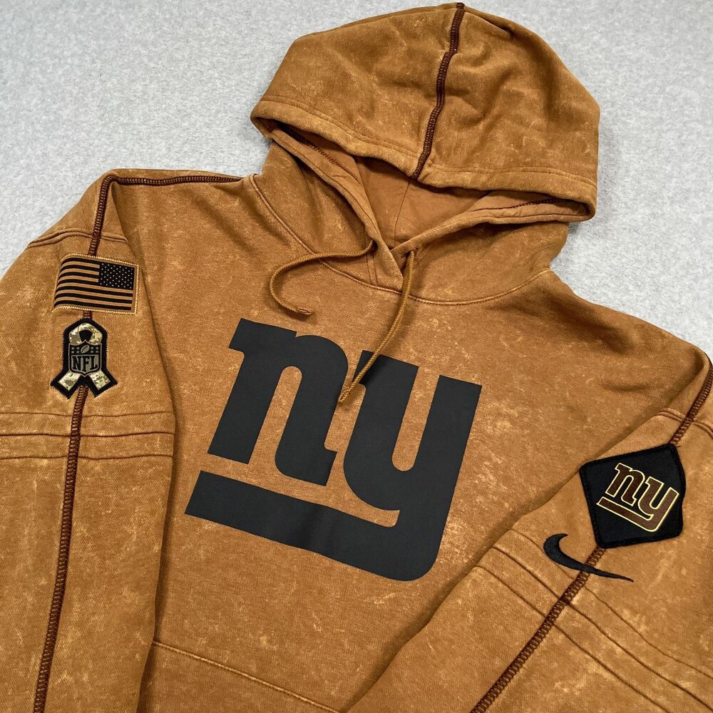 Authentic New York Giants Nike 2023 Salute To Service Club Hoodie Sz Medium NFL